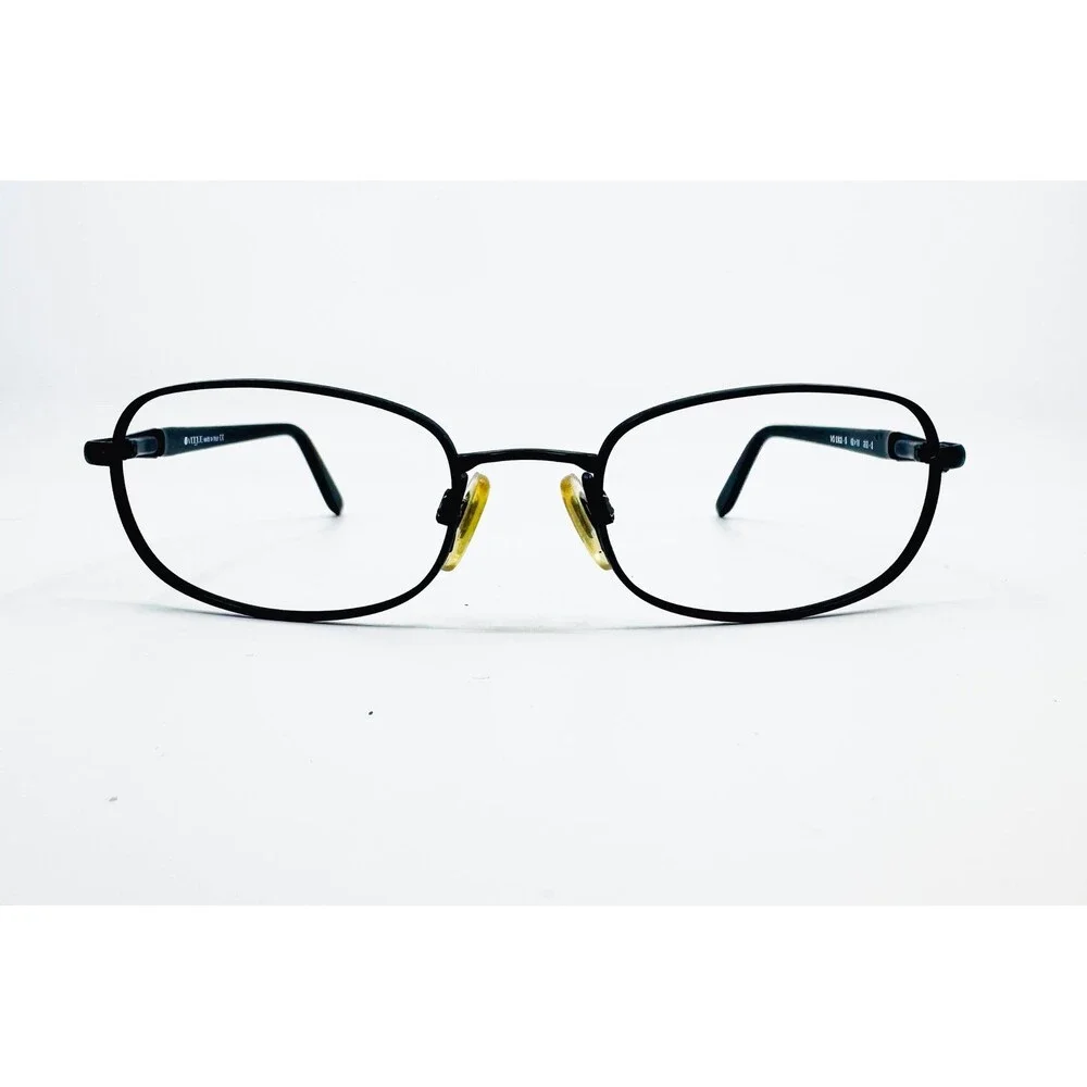 Vogue Eyeglasses Womens Black Fair Oval Metal VO 3302-S 52-19-135